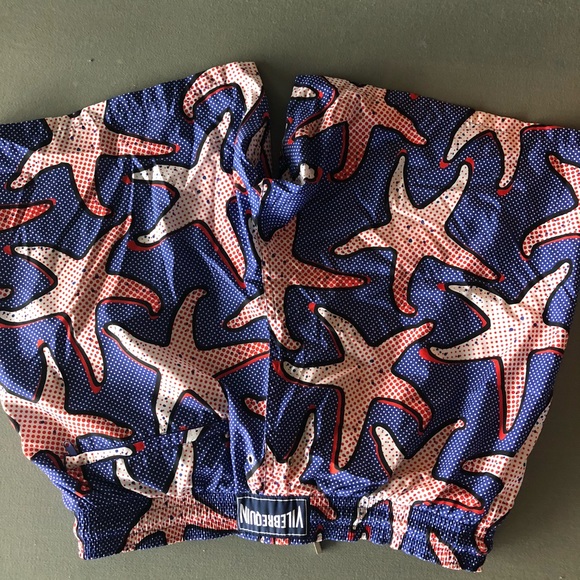 Vilebrequin men’s resort swim trunks. - Picture 2 of 5